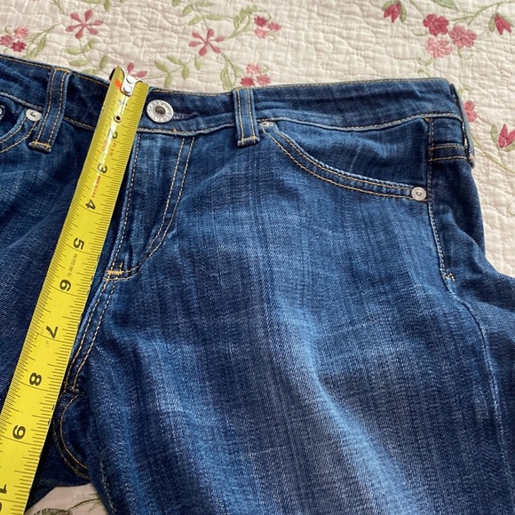 AG Adriano Goldschmied The Jessie Curvy Boot Cut Fit Dark Wash Sz 27 (29) USA - Picture 10 of 16
